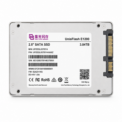UnisFlash E5200 企业级 U.2 固态硬盘