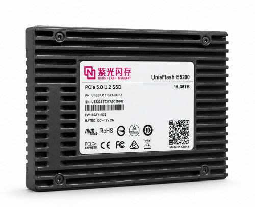 紫光闪存PCIe 5.0企业级固态硬盘