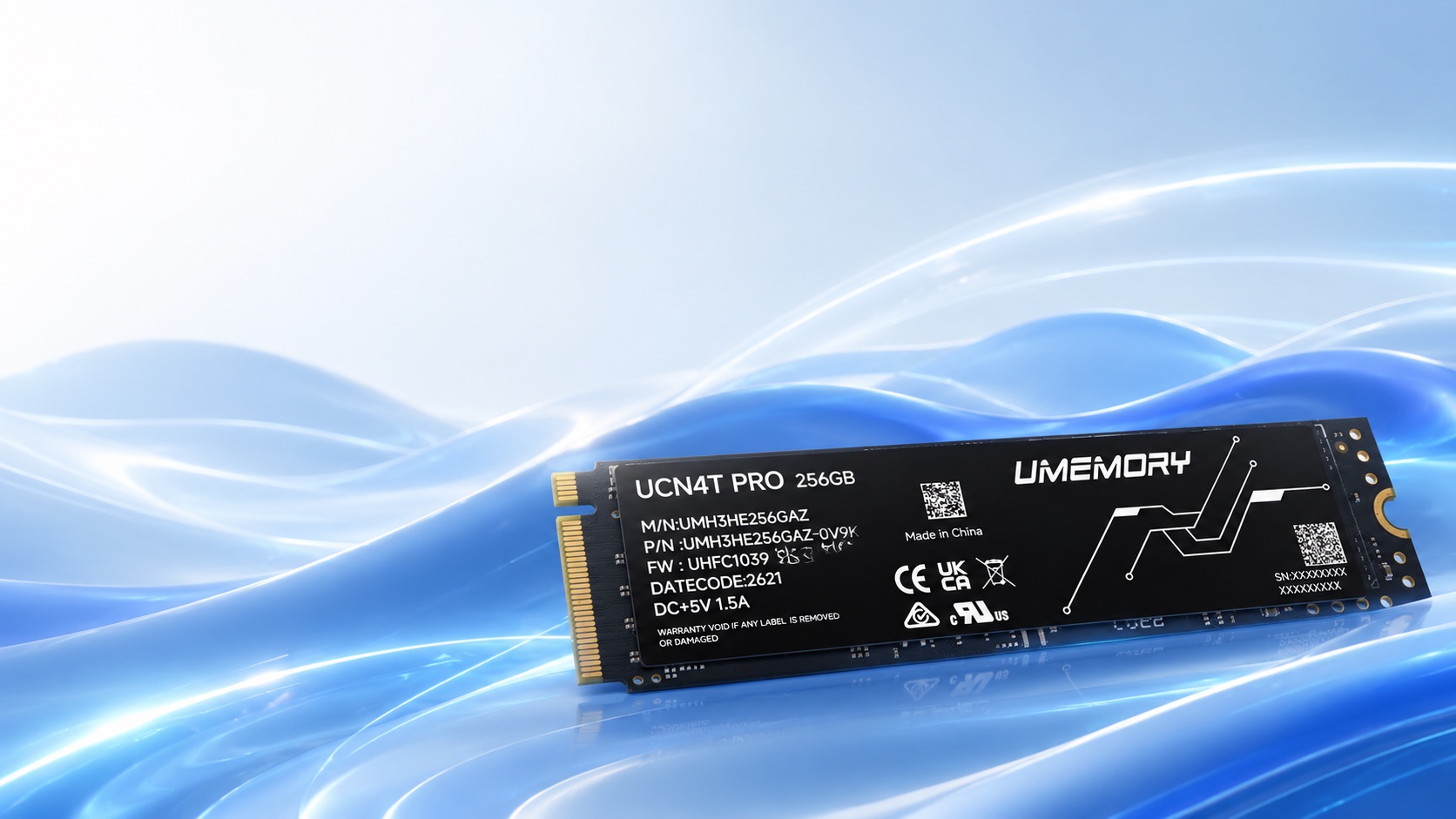 UMEMORY UCN4T PRO M.2 SSD 产品图